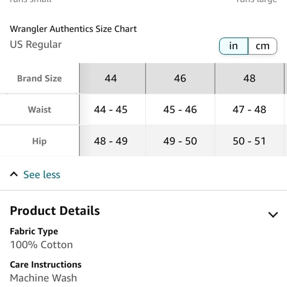 Wrangler Men’s Twill Cargo Shorts NWT - Picture 5 of 5